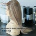 4 Wig Types Optional 3T Ombre Balayage Colouring  Light Ash Brown Fall Into Cloud Blonde  Human Hair  Wigs